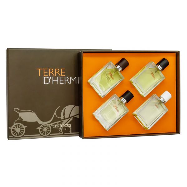 Gift set Hermes Terre D'hermes 4x12.5ml